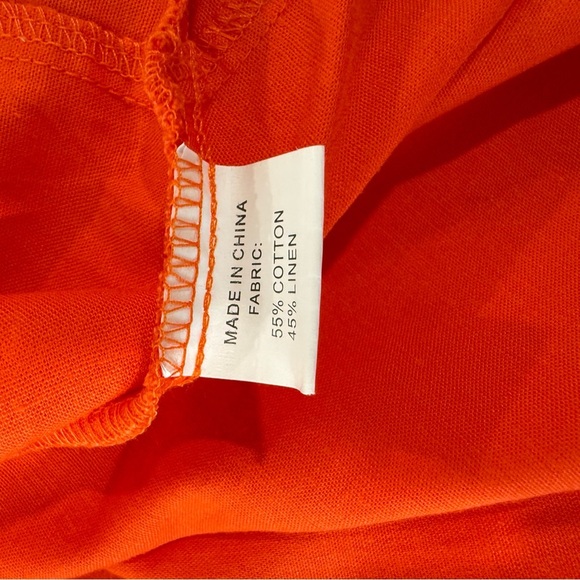 Sleeveless Cotton‎ Linen Dress Size Small Medium NWT - Picture 10 of 12